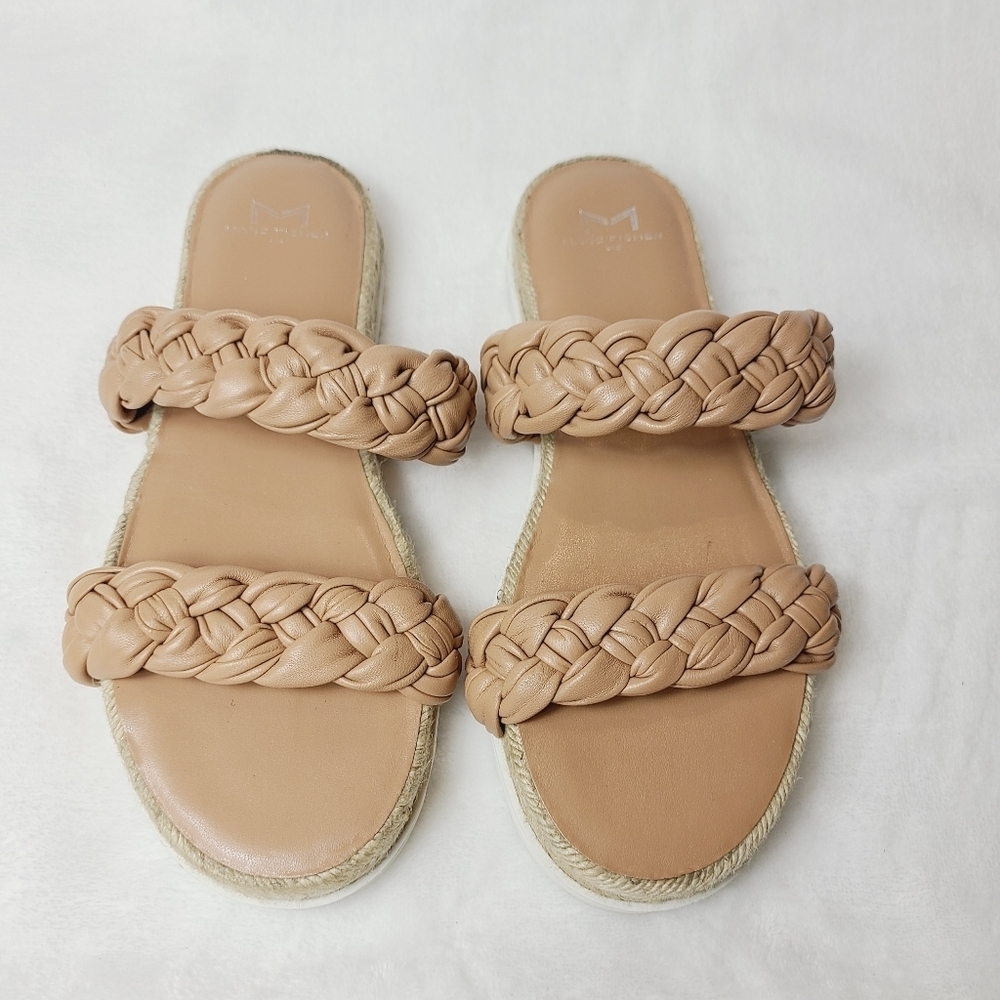 MARC FISHER jaimee espadrille slide sandals - Picture 2 of 6